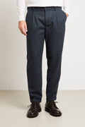 Reworked 2510 Pantalone spinato blu