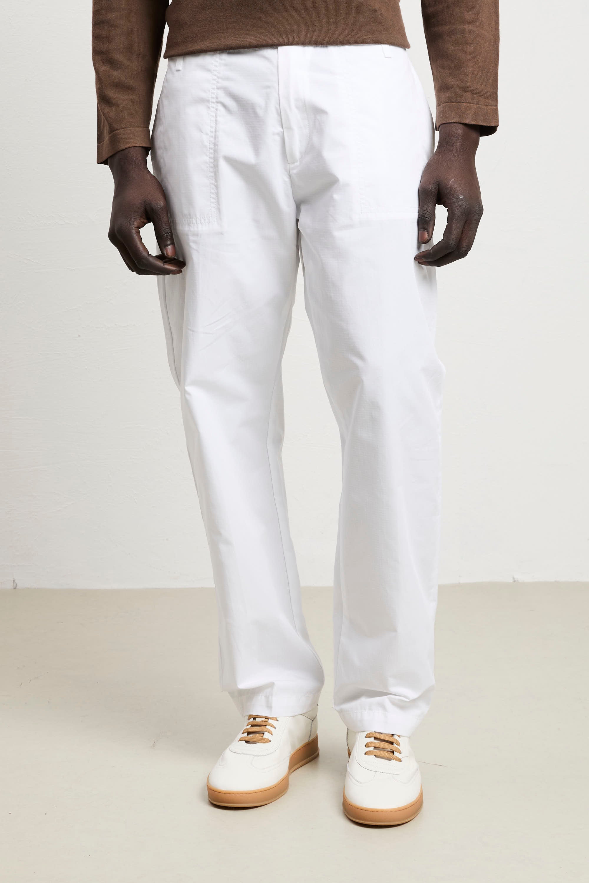 Officina 36 - 3360 Cabras Trousers white Officina 36 man