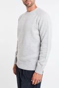 Philippe Laurientè 4644 Maglione girocollo grigio mélange