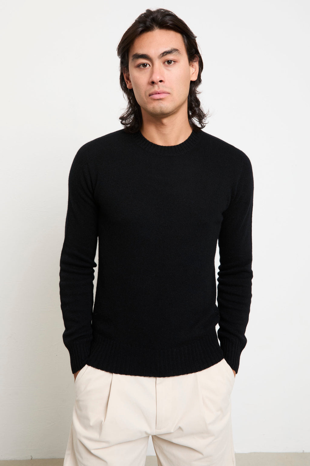 Retois 2292 Maglia nera cashmere