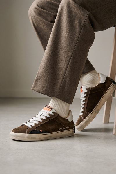 Crime London 4163 Sneakers Deconstructed marrone