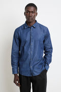 Hamaki-Ho 2831 Camicia denim blu