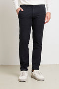 Clark 2090 Pantalone blu Chino microfantasia