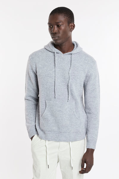 Reworked 4693 Grey hooded sweater