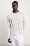 Keeling 3231 Maglia manica lunga in lino ghiaccio