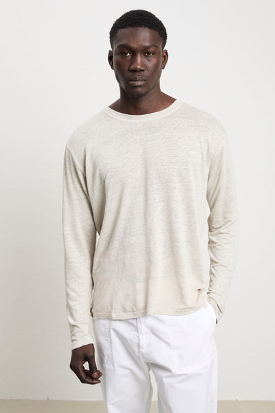Keeling 3231 Ice linen long-sleeved shirt
