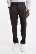 OutFit 4448 Dark brown trousers