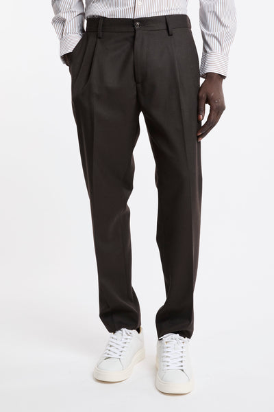 OutFit 4448 Dark brown trousers