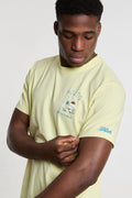 Saint Barth T-Shirt Mojito Crew Neck Cotton Yellow