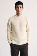 Daniele Fiesoli 4197 Maglione frisé panna