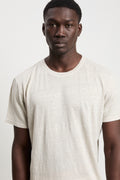 Keeling 3234 T-shirt in lino ghiaccio