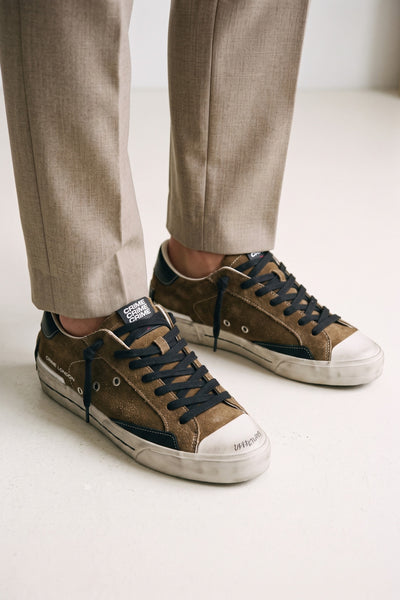 Crime London 4164 Sneakers Midnight marrone