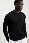Reworked 3455 Maglia manica lunga nera