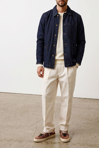Alley Docks 4011A Giacca in denim foderata
