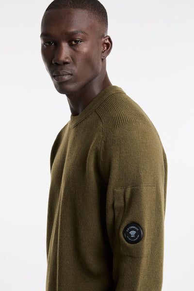 CP Company 4135 Green crew neck jumper