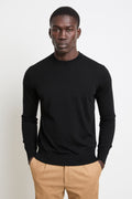 Reworked 2470 Maglia merinos nera