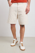 Roy Roger's 3490 Bermuda jeans ecrù