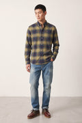 Barbour 4067 Camicia Fortrose classic tartan in flanella