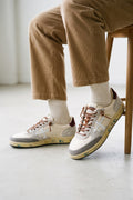 Premiata 4468 Sneakers Bskt Clay panna