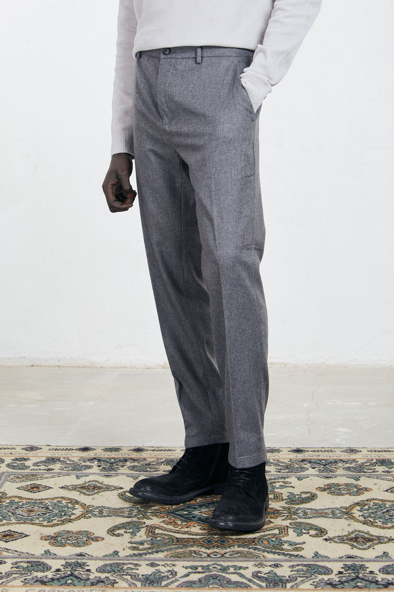department 5 pantalone chino prince misto lana colore grigio 7259