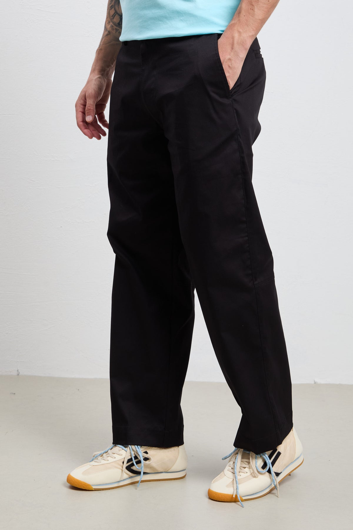 Reworked 3476 Black Fruit Trousers Reworked man