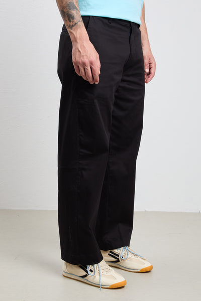 Reworked 3476 Pantalone nero Frutta
