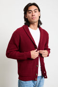 Daniele Fiesoli 2761 Cardigan bordeaux