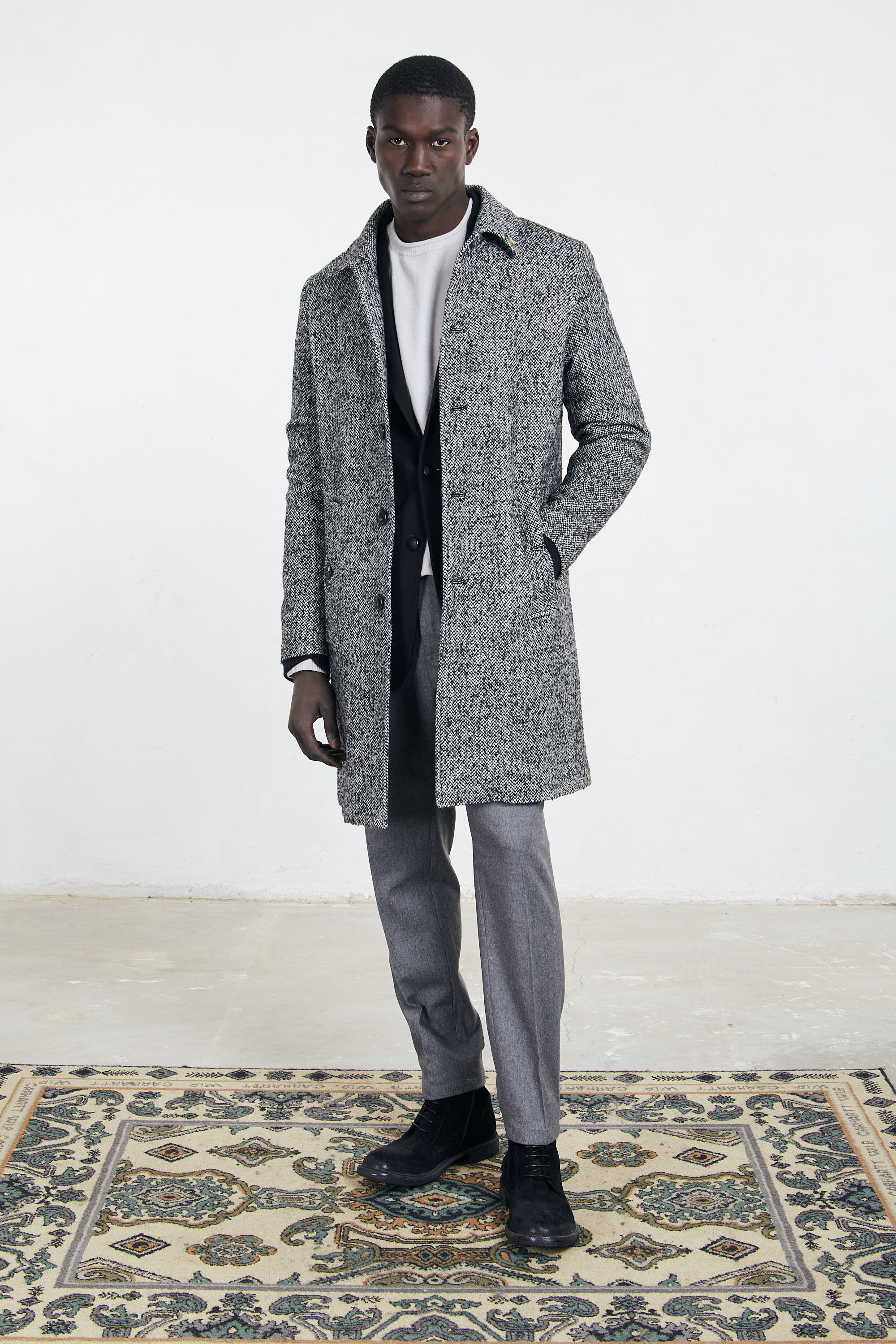 Cappotto uomo clearance outfit