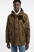 Barbour 4047 Keiss Waxed Parka marrone