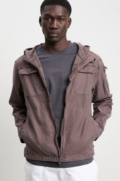 Keeling 3220 Brown Hooded Jacket