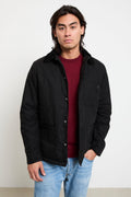 Waxed 2733 Giubbotto nero