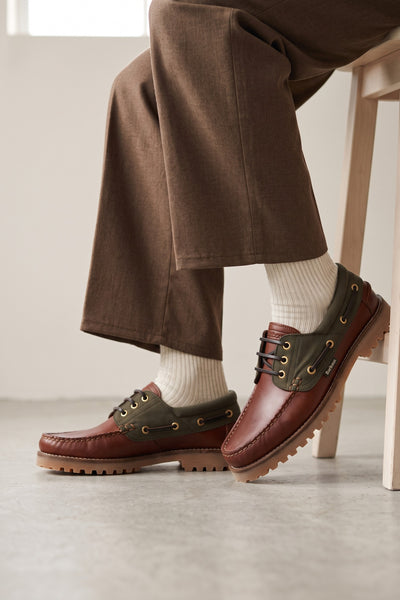 Barbour 4042 Deck Boat cuoio