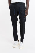 OutFit 4457 Pantalaccio misto lana blu