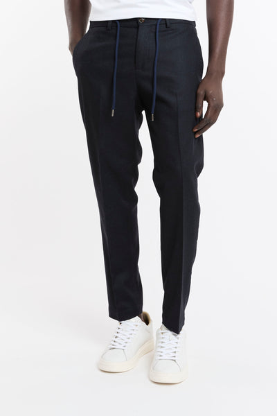 OutFit 4457 Pantalaccio misto lana blu