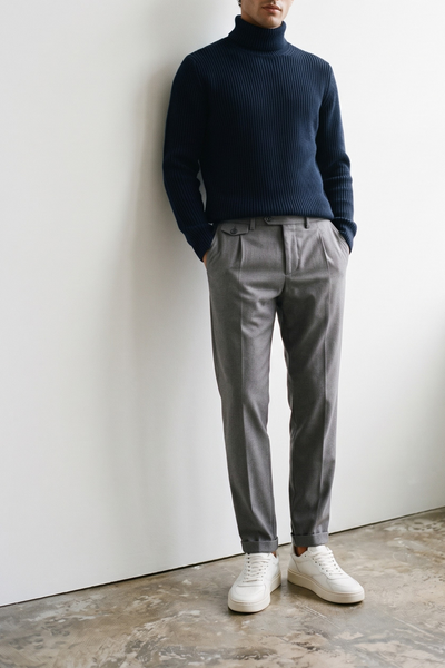 Reworked 4717 Pantalone Fellini grigio