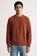 Atom 4024 Rust Crew Neck Sweater