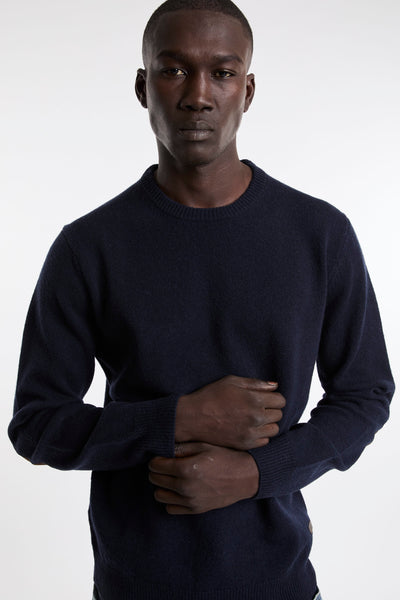 Barbour 4065 Maglione girocollo blu