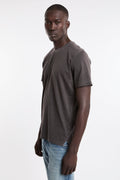Keeling 4368 faded coffee t-shirt
