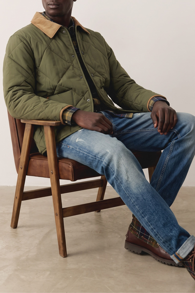 Barbour 4051 Modified Liddesdale Quilt Jacket