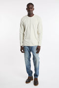 Keeling 4369 T-shirt manica lunga ghiaccio délavé