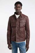 Belstaff 4120 Racemaster Jacket Burgundy