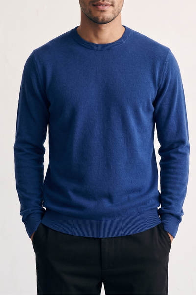 Philippe Laurientè 4623 Maglione in cashmere bluette