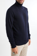 Philippe Laurientè 4641 Maglione collo alto blu