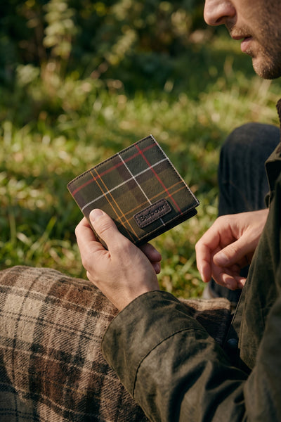 Barbour 4077 Portafoglio Barbour Tartan
