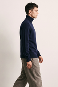 Philippe Laurientè 4641 Blue turtleneck sweater
