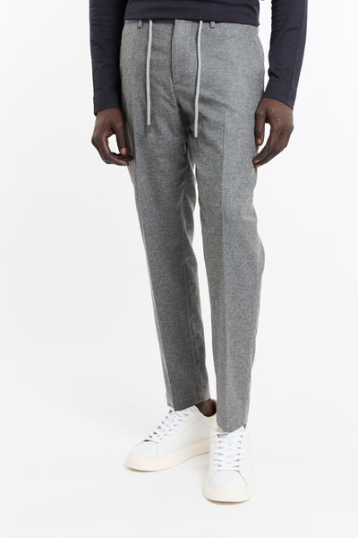OutFit 4458 Pantalaccio misto lana grigio mélange