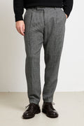 PT Torino 2345 Pantalone nero Edge fantasia