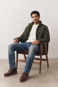 Barbour 4052 Reversible Fleece Jacket Verde