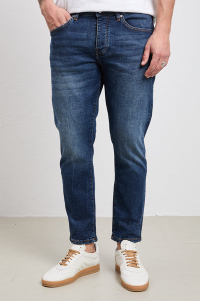 Hamaki-Ho 3156 Jeans regular lavaggio scuro