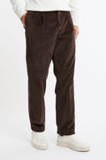 Cruna 4181 Pantalone Belleville in velluto a coste moro